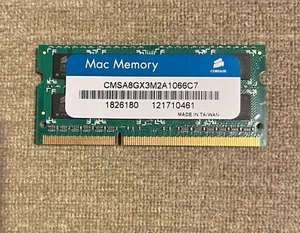 Mac Memory Corsair 4GB CMSA8GX3M2A1066C7 PC3-8500 DDR3-1066 - Picture 1 of 1