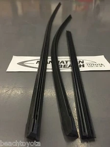 2019-2025 RAV4 Front and Rear Windshield Wiper Inserts NEW Genuine Toyota - Picture 1 of 2