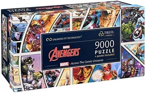 NEW Trefl Jigsaw Puzzle UFT 9000 Piezas Pcs 81022 Marvel Across The Comic Univer - Picture 1 of 2