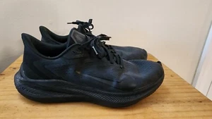 NIKE Air Zoom WINFLO 7 Black Athletic Shoes Sneakers CJ0291-001 Mens Size 10 - Picture 1 of 6