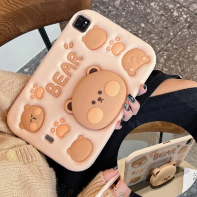 Funda protectora antigolpes urso para iPad Pro 10º 9º 8º 12,9"" 6 5 geração 11"" - Imagem 1 de 4