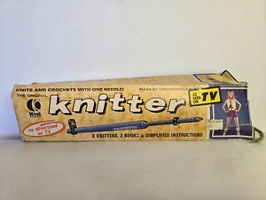 K-Tel Strickset wie im TV beworben Muster Bastel Vintage - Bild 1 von 8