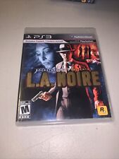 L.A. Noire (Sony PlayStation 3, 2011) Complete