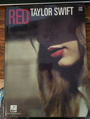 Taylor Swift Red Piano Vocal and Guitar Book  PB - Image 1 of 4