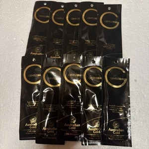 Australian Gold Lot 10 G Gentlemen Tough Skin Advanced Black Bronzer Packs - Bild 1 von 2