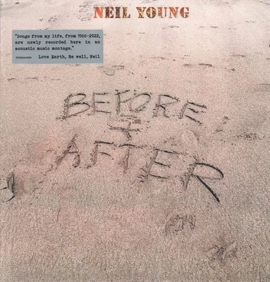 Neil Young Before and After LP vinyl Europe Reprise 2024 Standard black vinyl - Image 1 of 2