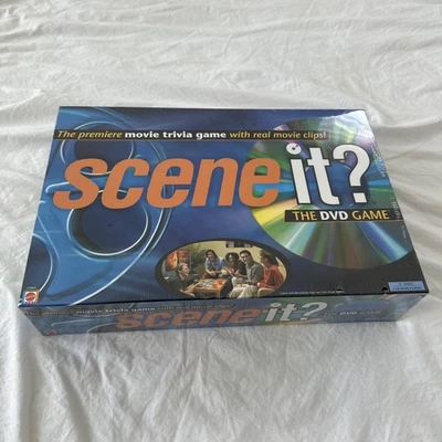  Scene It? Movie Trivia DVD Game Mattel 2003 NEW SEALED  - Image 1 of 2