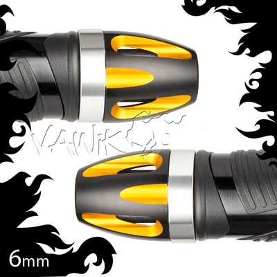 Extremos de barra de oro VAWiK y bala base plateada se adapta a Triumph M6 atornillable MOTO GUZZI Foto 1 de 4