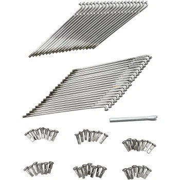 Drag Specialties Chrome 8 1/4英寸 Drop Center Rim DS-380139 辐条套装 — 第 1/1 张图片