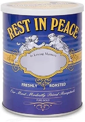 ACCOUTREMENTS Little Undertaker's Modest Pet Urn Coffee Can