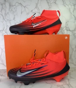 Nike Zoom Air Vapor Pro 1 Crimson Black Football Cleats  HF9409-600 Size 11.5 - Picture 1 of 6