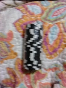 25 count Black White Series 12.5 Grams Non-Denominated Blank Poker Chips - Picture 1 of 2