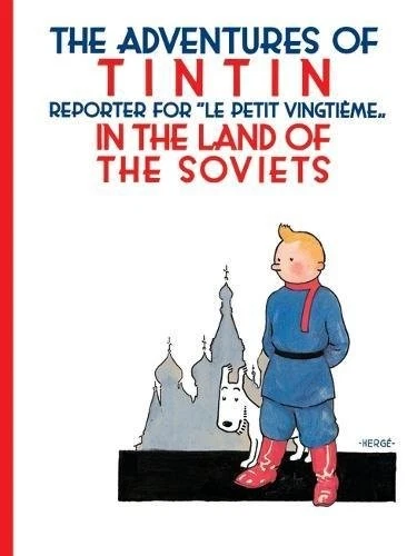 TINTIN IN THE LAND OF THE SOVIETS (ADVENTURES OF TINTIN By Herge **Excellent** - Image 1 of 1