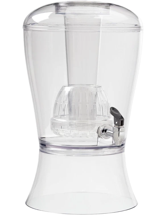 Dispensador de bebidas 3 gal con cilindro de hielo e infusor de frutas, Nuevo Foto 1 de 4