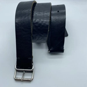 Gap Black Genuine Leather Belt 146290 Women's Size M - Picture 1 of 13