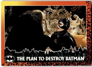 1992 Topps Batman Returns #47 The Plan to Destroy Batman - Picture 1 of 2