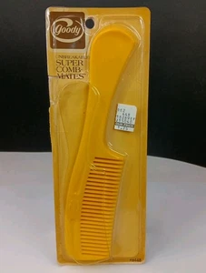 NEU 1975 Goody Unbreakable 8,5" Super Comb #8448 Neu aus altem Lagerbestand USA - Bild 1 von 14