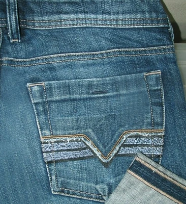 *LO ÚLTIMO AUTÉNTICO Pantalones de mezclilla para hombre DIESEL ZATINY 8FC BOOTCUT BOTÓN ELÁSTICO 29 x29 Foto 1 de 4