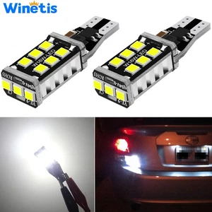 2x HID White 921 15-SMD LED Backup Lights Bulbs for Scion tC 2005-2010 2012-2016 - Picture 1 of 11