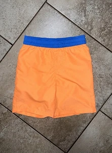 Boys Swim Trunks Orange/Blue 5T - Picture 1 of 3