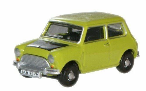 Oxford Diecast Classic Mini Verde Lime 1:76 Scala OO Gauge - 76MN005 / 76MN005S - Immagine 1 di 1