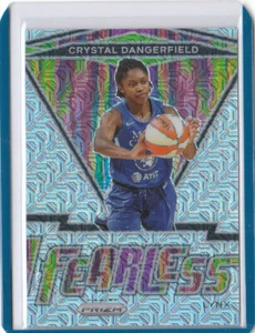 21/22 2021/22 2021 Panini WNBA Prizm Fearless Mojo Crystal Dangerfield Lynx /25 - Foto 1 di 2