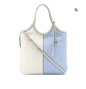 Calvin Klein Gabrianna large Slim faux Leather Tote crossbody shoulder handbag - Bild 1 von 9