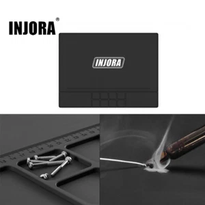 INJORA Silikon-Arbeitsmatte für 1/10 1/18 1/24 RC-Autos, 600x450mm - Picture 1 of 8