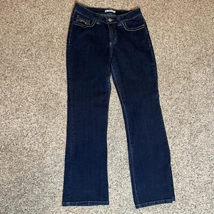 Lee Slender Secret Lower On The Waist Bootcut Jeans Women Sequins Back Pockets - Picture 1 of 6