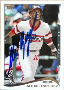 Alexei Ramirez Autographed 2014 Topps #308 - Picture 1 of 1