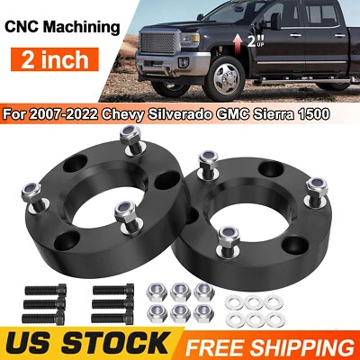 2inch Front Leveling Lift Kit for 2007-2022 Chevy Silverado 1500 GMC Sierra 1500 - Image 1 of 4