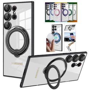 Hülle mit Magnetic Ringhalter für Samsung A54 A16 A56 S22 S23 S24 S25 Ultra Case - Bild 1 von 16