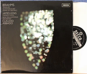 Abbado; King. Brahms (Rinaldo; Schickalslied). Decca SXL 6386 wb. NM - Picture 1 of 1
