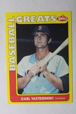1990 Swell Baseball Greats #108 Carl Yastrzemski 