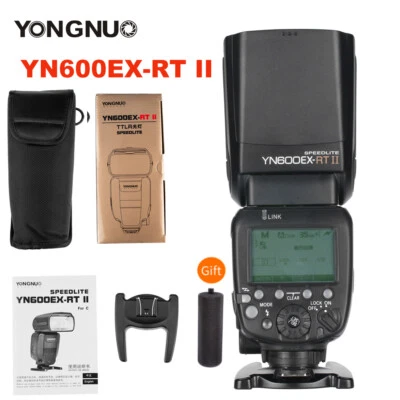 Yongnuo YN600EX-RT II TTL HSS Wireless Master Flash Light Speedlite for Canon - Image 1 of 4
