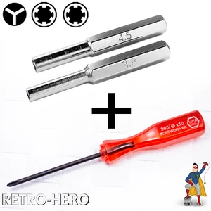 Bit 3,8 Tri Wing Werkzeug für Nintendo Schraubendreher Schrauben Bits Triwing - Bild 1 von 7