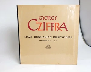 Gyorgy Cziffra Liszt Hungarian Rhapsodies Vinyl Angel Record 12" LP - Bild 1 von 2