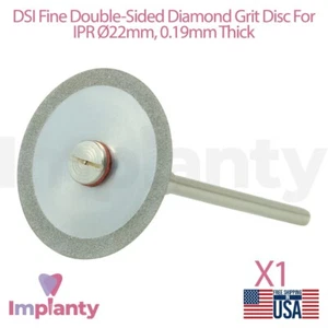 Separador dental de grano fino recubierto de diamante IPR discos flexibles Ø22 mm laboratorio - Imagen 1 de 6