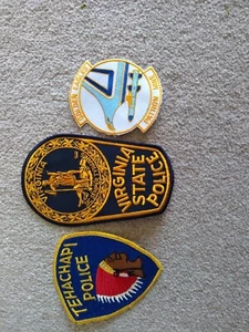 USA Police Arm Patch Abzeichen und Air Force Military Arm Schulter Aufnäher Patron Nine - Bild 1 von 1