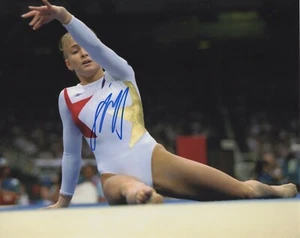 SHANNON MILLER SIGNED AUTOGRAPH USA OLYMPICS GYMNASTICS 8X10 PHOTO GOLD MEDAL 2 - Picture 1 of 1