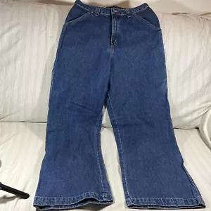 Vintage Bugle Boy Carpenter Jeans Wide Leg Size 29"x30" Y2K High Waisted Punk O1 - Picture 1 of 14