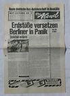 DER ABEND Not-Zeitung Nr. 2 (29.4.1976): Erdste versetzen Berliner in Panik