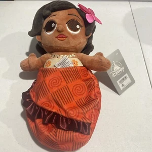 Disney Princess Baby Moana Stuffed Plush 11" Babies Doll with Pouch Blanket - Picture 1 of 6