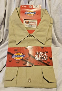 NWT Dickies Men's Size XL Long Sleeve Work Shirt - In original packaging - Imagen 1 de 6
