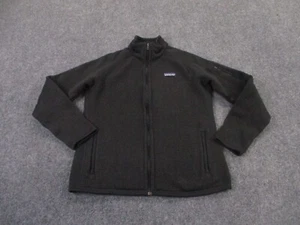 Patagonia Jacket Womens M Black Better Sweater Fleece Hiking Outdoor Camping - Picture 1 of 10