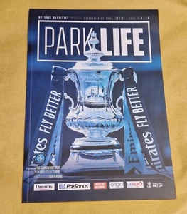 Wycombe Wanderers Vs Tottenham Hotspur Programme/Ticket/Teamsheet Souvenir - Picture 1 of 3