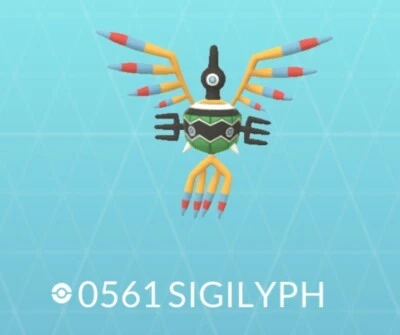 Regional Sigilyph Trade! Collectible Pokémon Go!! - Image 1 of 2