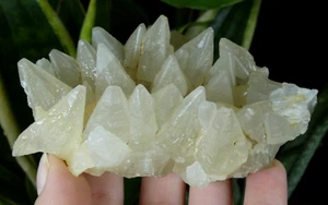 Top Plaque de Cristaux Calcite Bagard 10x5cm France minéraux collection pierre - Picture 1 of 9