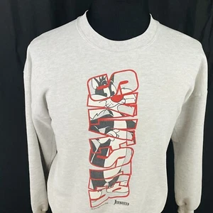 Vintage 1993 Sylvester the Cat Sweatshirt Large Warner Bros Cartoon Looney Tunes - Picture 1 of 10