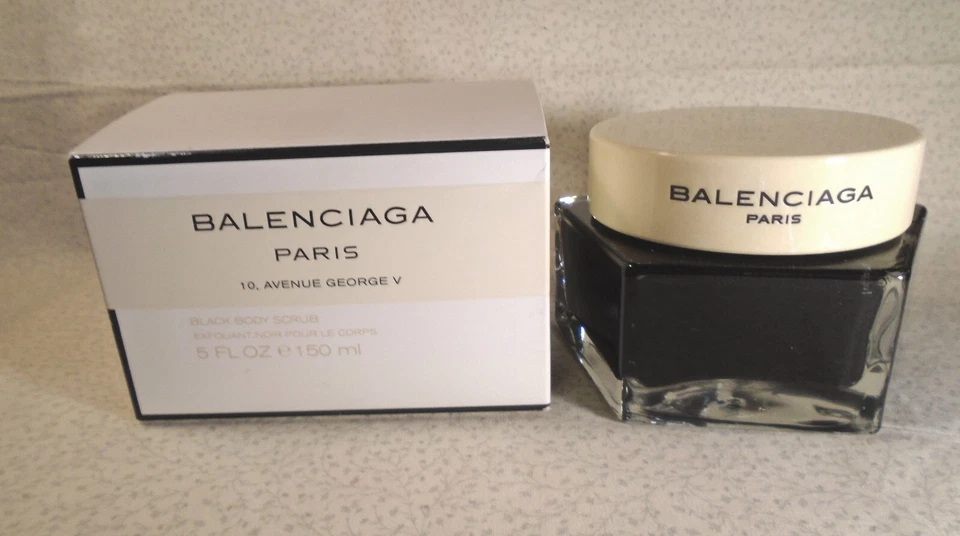 Exfoliante corporal Balenciaga Paris negro - 5 oz. - Nuevo en caja Foto 1 de 1